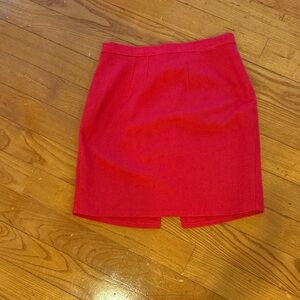 Elegant Red Women's Skirt